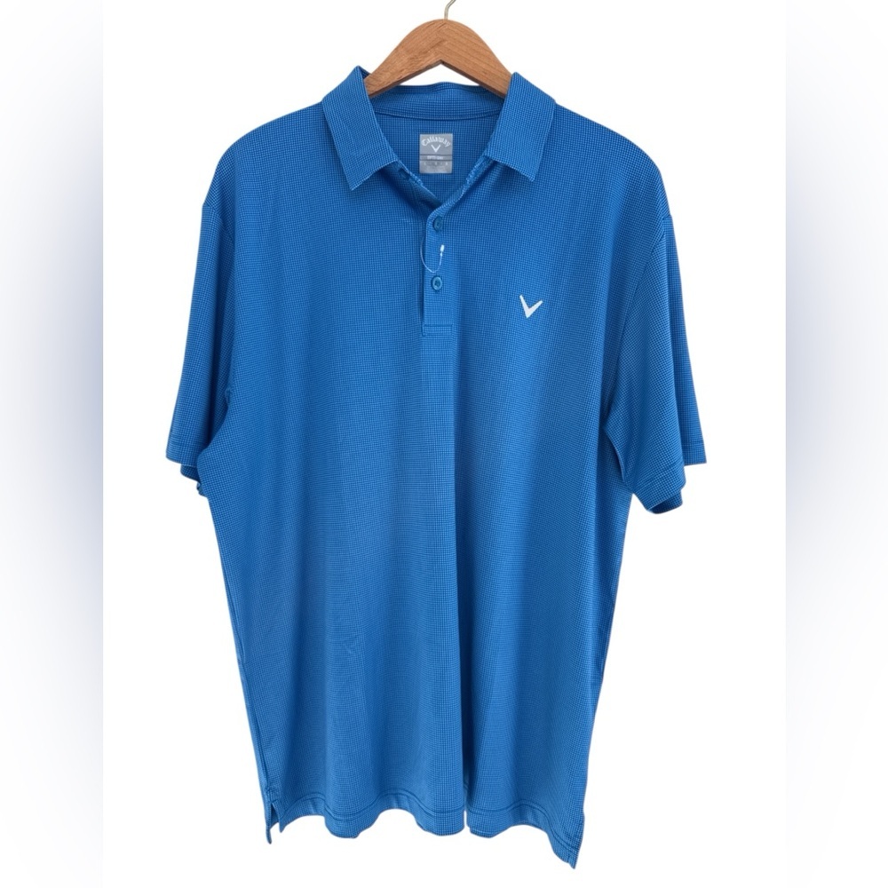 Callaway Men's Vibrant Blue  Golf Polo Shirt